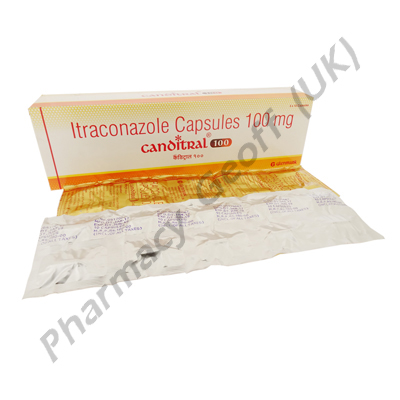 Itraconazole (Canditral) - 100mg (4 Capsules)