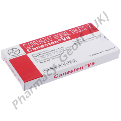 Canesten Vaginal Tablets (Clotrimazole) - 100mg (6 Tablets with Applicator)