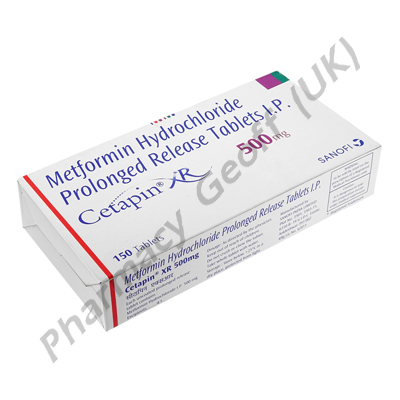 Metformin Hydrochloride (Cetapin XR) 500mg