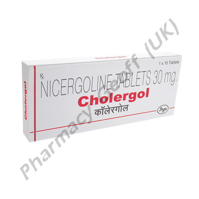 Cholergol (Nicergoline) - 30mg (10 Tablets)