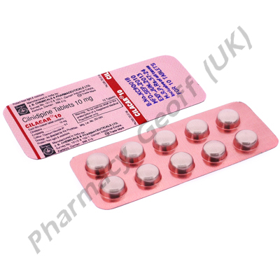 Cilacar 10 (Cilnidipine) - 10mg (10 Tablets)