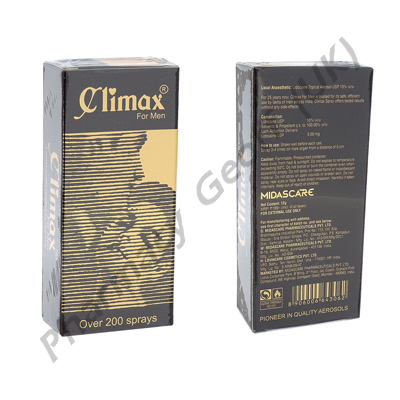 Climax Spray (Lignocaine) - 1.2g (12g)