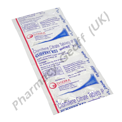 Clofert-50 (Clomifene Citrate) - 50mg (10 Tablets)