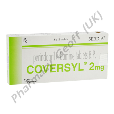 Coversyl (Perindopril Erbumine) - 2mg (10 Tablets)