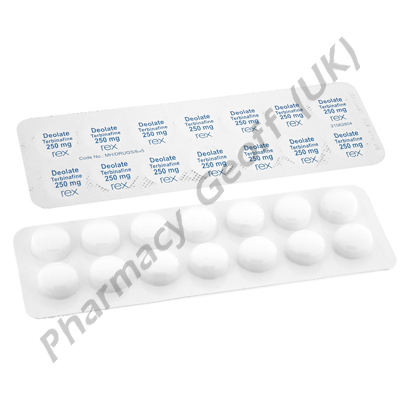 Deolate (Terbinafine) - 250mg (14 Tablets)