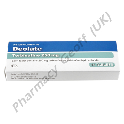 Deolate (Terbinafine) - 250mg (14 Tablets)