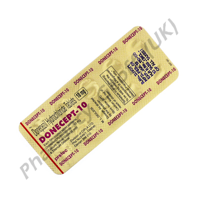 Donecept (Donepezil Hydrochloride) - 10mg (10 Tablets)