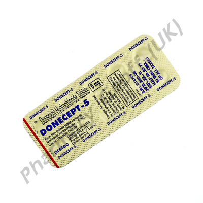 Donecept (Donepezil Hydrochloride) - 5mg (10 Tablets)