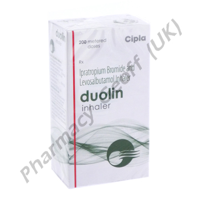 Duolin Inhaler (Ipratropium Bromide/Levosalbutamol) - 20mcg/50mcg (1 Bottle)