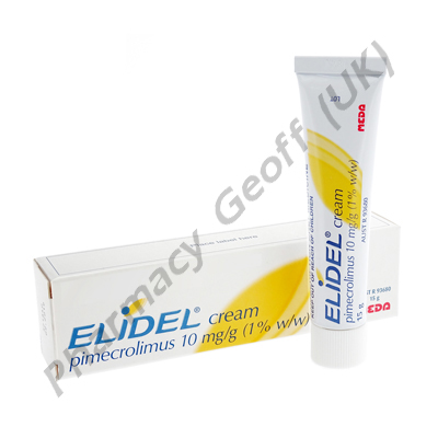 Elidel Cream (Pimecrolimus) - 1% (15g Tube)