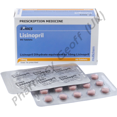 Ethics Lisinopril (Lisinopril) - 10mg (90 Tablets)