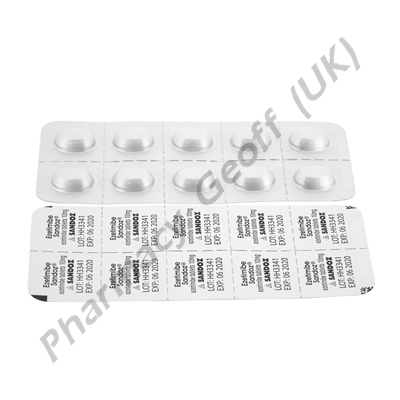 Ezetimibe Sandoz (Ezetimibe) - 10mg (30 Tablets)