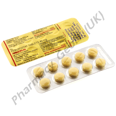 Fabulas (Febuxostat) - 40mg (10 Tablets)