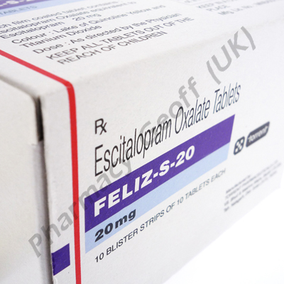 Feliz-S-20 (Escitalopram Oxalate) - 20mg (10 Tablets)