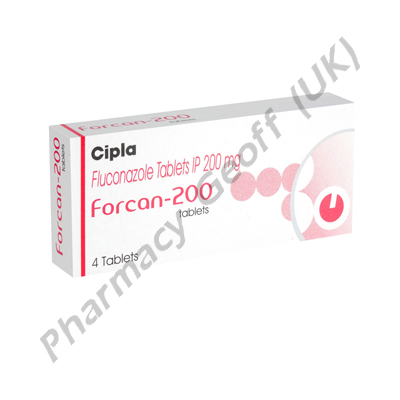Forcan (Fluconazole) - 200mg (4 Tablets)