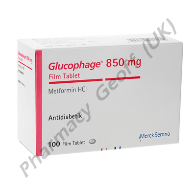 Glucophage (Metformin HCl) 850mg
