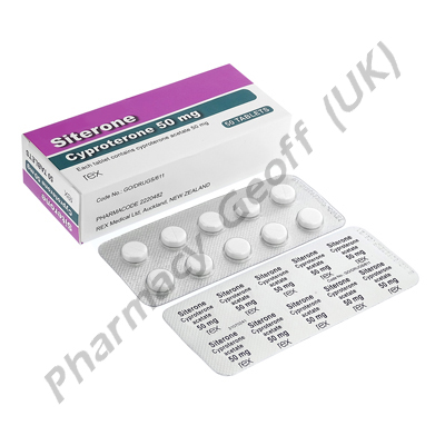 Siterone (Cyproterone) - 50mg (50 Tablets)