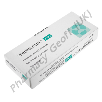 Stromectol (Ivermectin) - 3mg (4 Tablets)