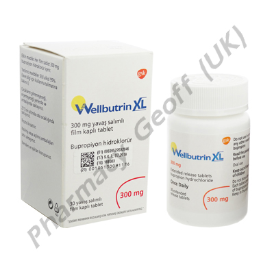 Wellbutrin XL (Bupropion Hydrochloride) - 300mg (30 Tablets)