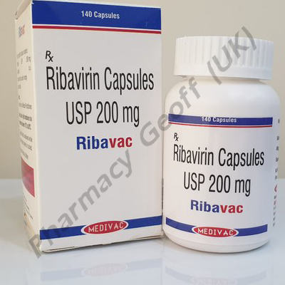 Ribavirin (Ribavac) 200mg Capsules