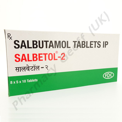 Salbetol-2 (Salbutamol) - 2mg (400 Tablets)