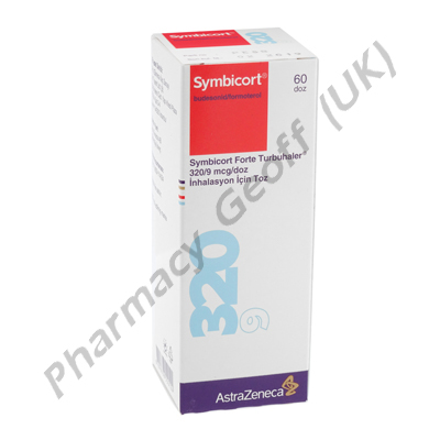 Symbicort Forte Turbuhaler (Budesonide/Formoterol Fumarate) - 320mcg/9mcg (60 doses)