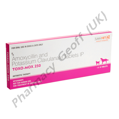 Amoxycillin / Potassium Clavulanate for Pets (Toxo-Mox) 