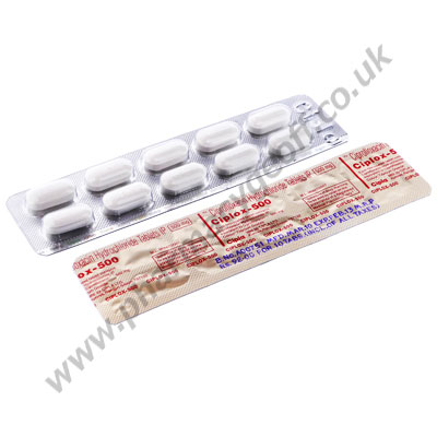 Ciprofloxacin (Ciplox) - 500mg (10 Tablets)