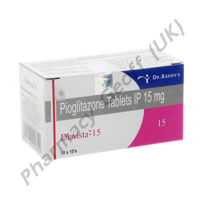 Pioglitazone (Diavista) - 15mg (10 Tablets)