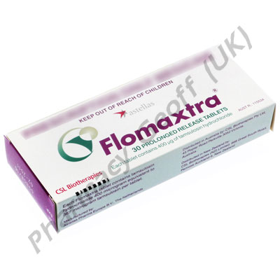 Flomaxtra (Tamsulosin) - 0.4mg (30 Tablets)