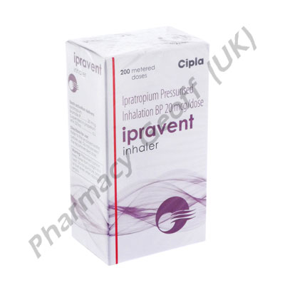 Ipravent (Ipratropium) Inhaler - 20mcg (200 Doses)