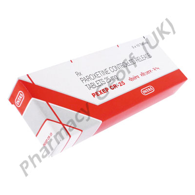 Pexep CR (Paroxetine) - 25mg (10 Tablets)