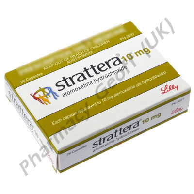 Strattera (Atomoxetine) - 10mg (28 Capsules)
