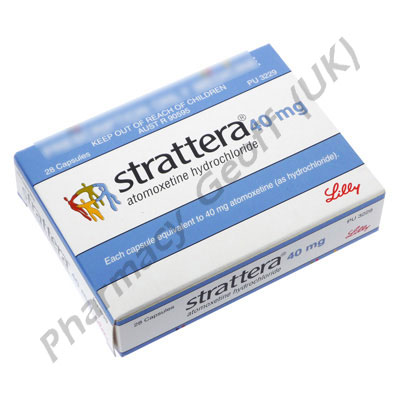 Strattera (Atomoxetine) - 40mg (28 Capsules)