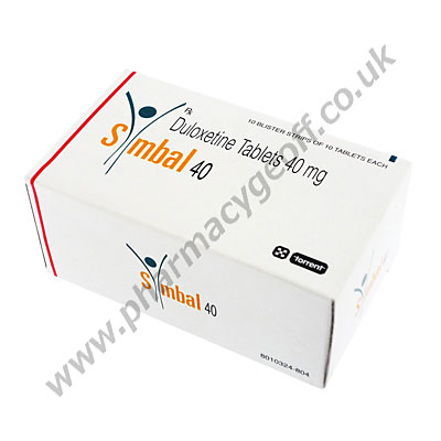 Symbal (Duloxetine) - 40mg (10 Tablets)