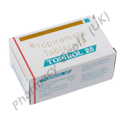 Topiramate (Topirol) - 25mg (10 Tablets)