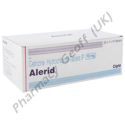 Alerid (Cetirizine Hydrochloride) - 10mg (10 Tablets)