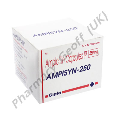 Ampicillin (Ampisyn) - 250mg (10 Capsules)