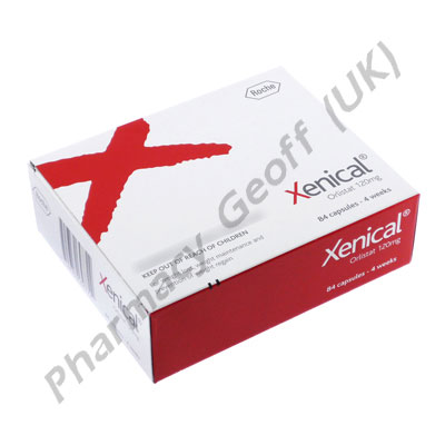 Xenical (Orlistat) - 120mg (84 Capsules)