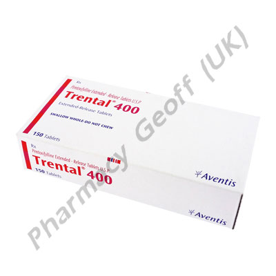 Trental (Pentoxifylline) - 400mg (15 Tablets)
