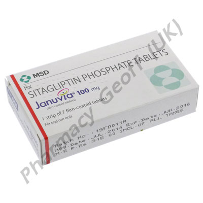 Januvia 100 (Sitagliptin) - 100mg (7 Tablets)