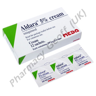 Aldara 5% Cream (Imiquimod) - 5% (12 Sachets) (Turkish)