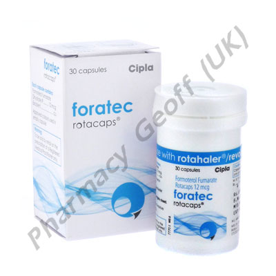 Formoterol (Foratec Rotacaps) - 12mcg (30 Capsules)