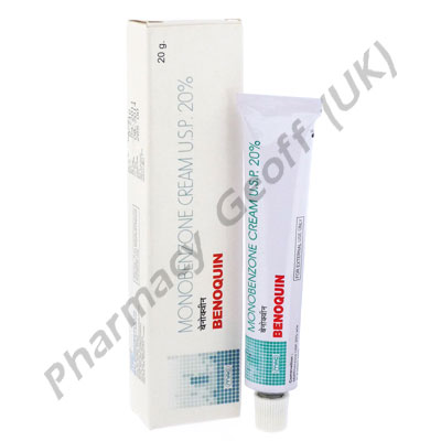 Benoquin Cream (Monobenzone) - 20% (20gm Tube)