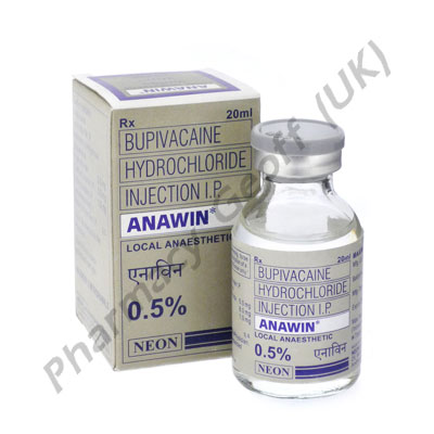 Bupivacaine Injection (Anawin 0.5%) - 5mg (20ml)