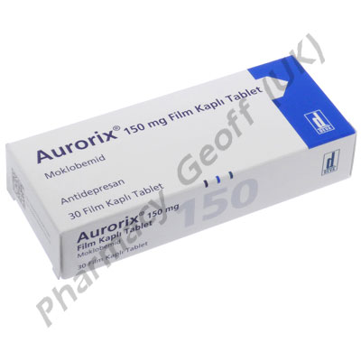 Aurorix (Moclobemide) -150mg (30 Tablets) (Turkish)