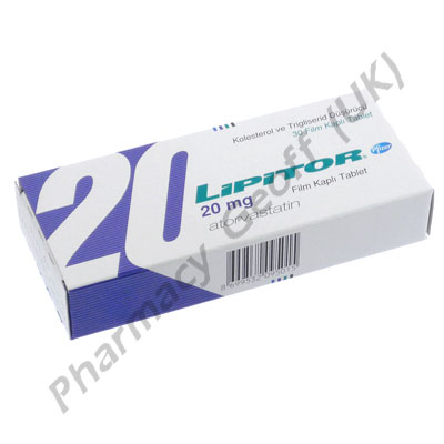 Lipitor (Atorvastatin Calcium) - 20mg (30 Tablets) (Turkish)