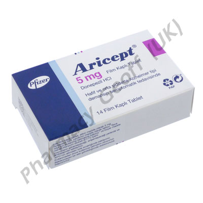 Aricept (Donepezil Hydrochloride) - 5mg (14 Tablets) (Turkish Packaging)
