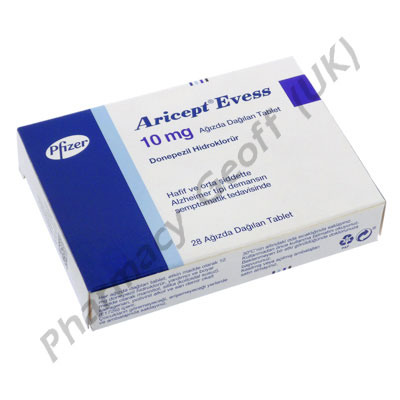Aricept Evess (Donepezil Hydrochloride) - 10mg (28 Disintegrating Tablets)