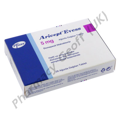 Aricept Evess (Donepezil Hydrochloride) - 5mg (28 Disintegrating Tablets)